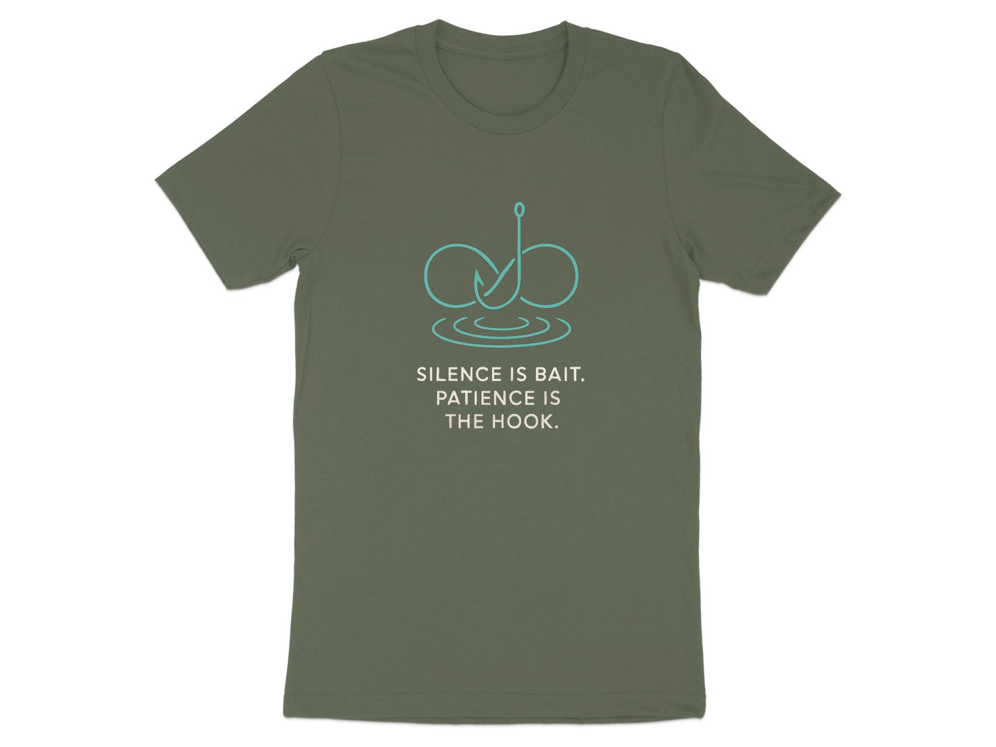 Silence Is Bait Patience Is The Hook product type