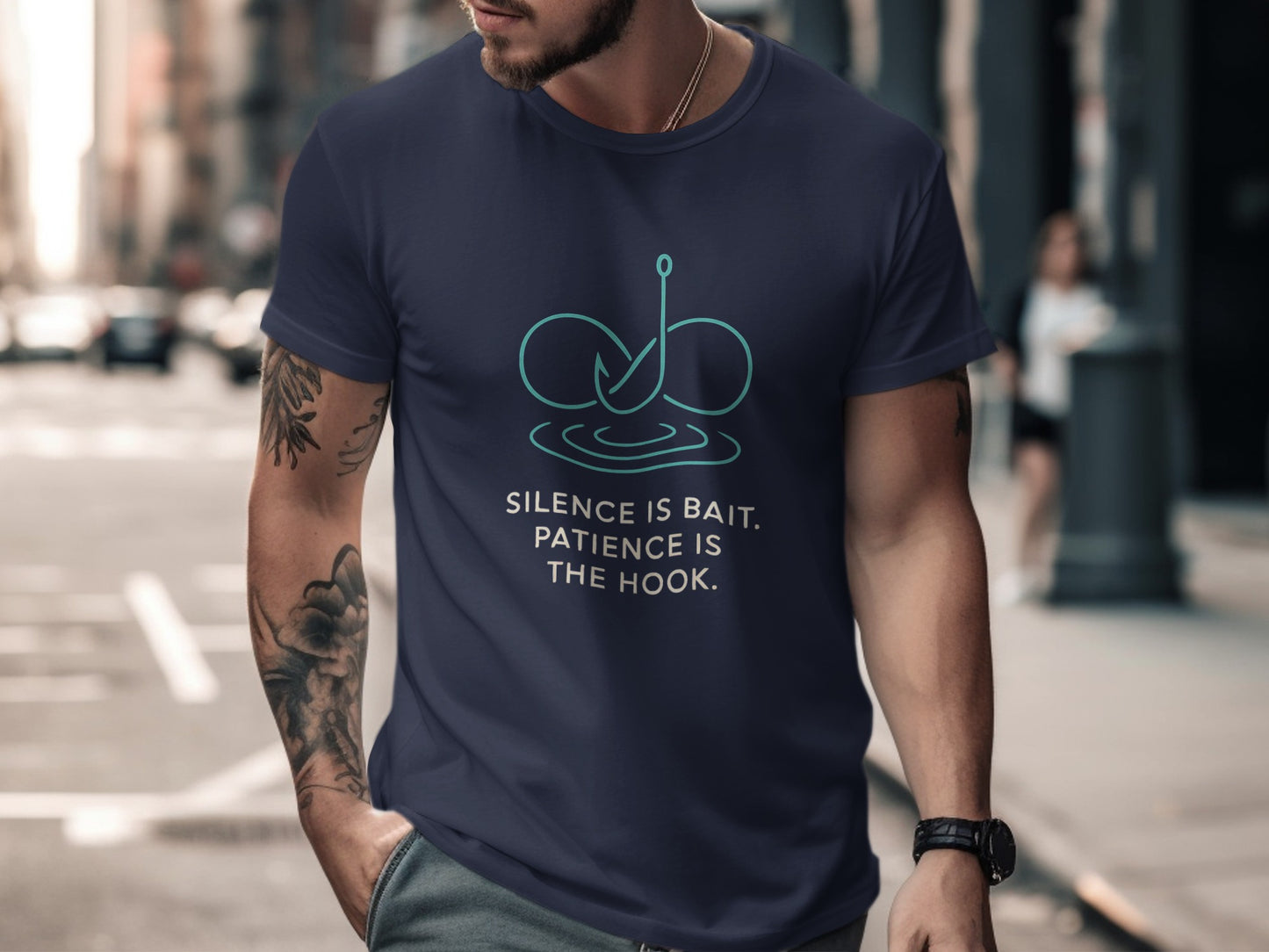 Silence is Bait Patience is the Hook T-shirt product type