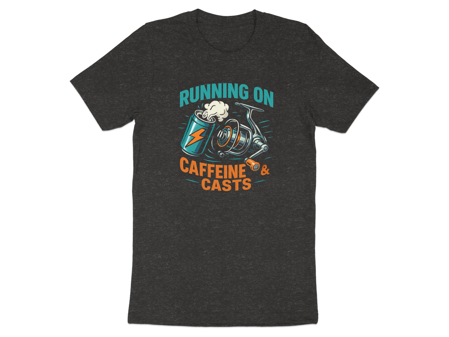 Running on Caffeine & Casts Graphic Tee product