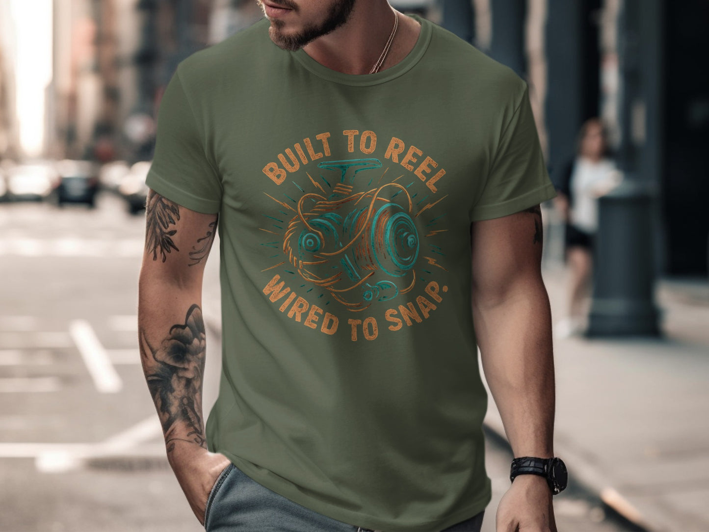 Built to Reel Wired to Snap Stylish T-shirt product