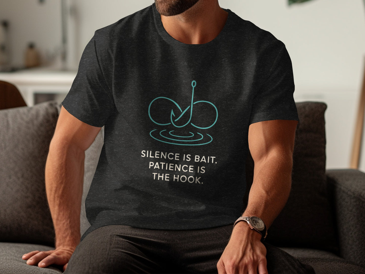 Silence is Bait Patience is the Hook T-shirt product type