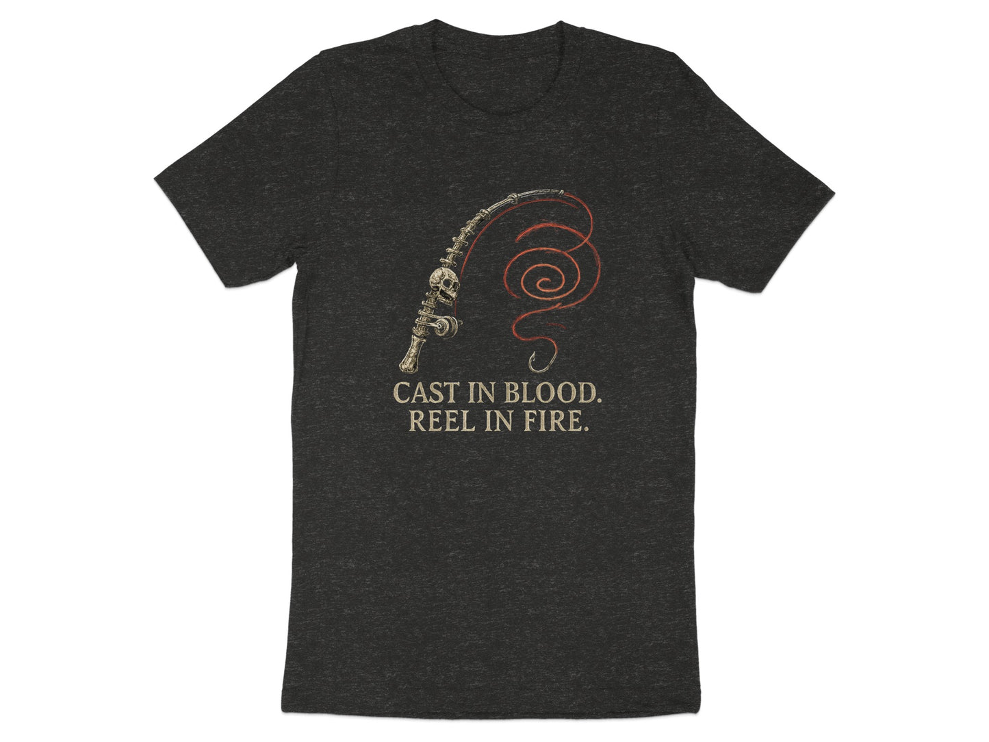 Cast In Blood Reel In Fire Graphic Tee product type