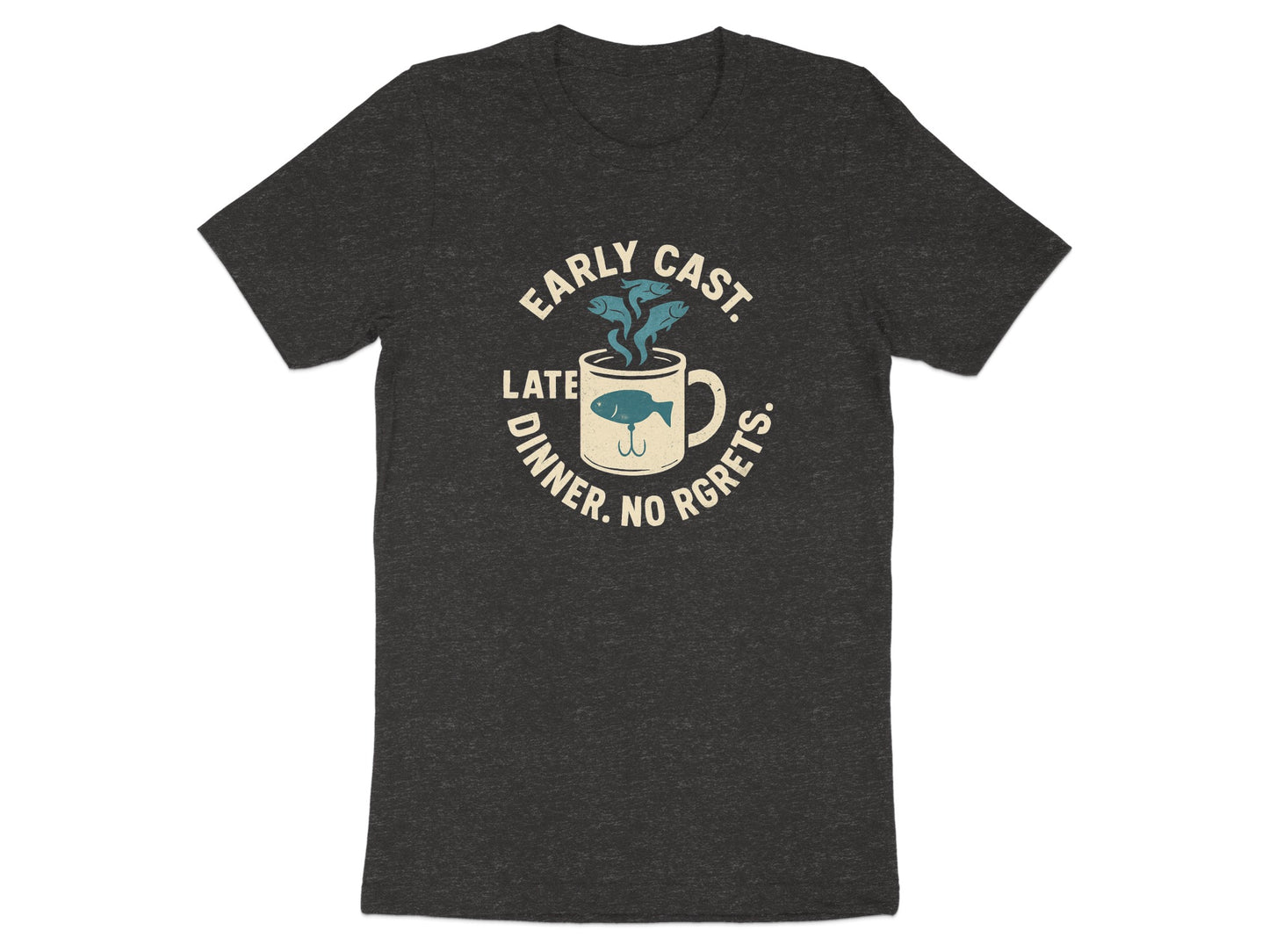 Early Cast Late Dinner No Regrets Graphic T-Shirt product