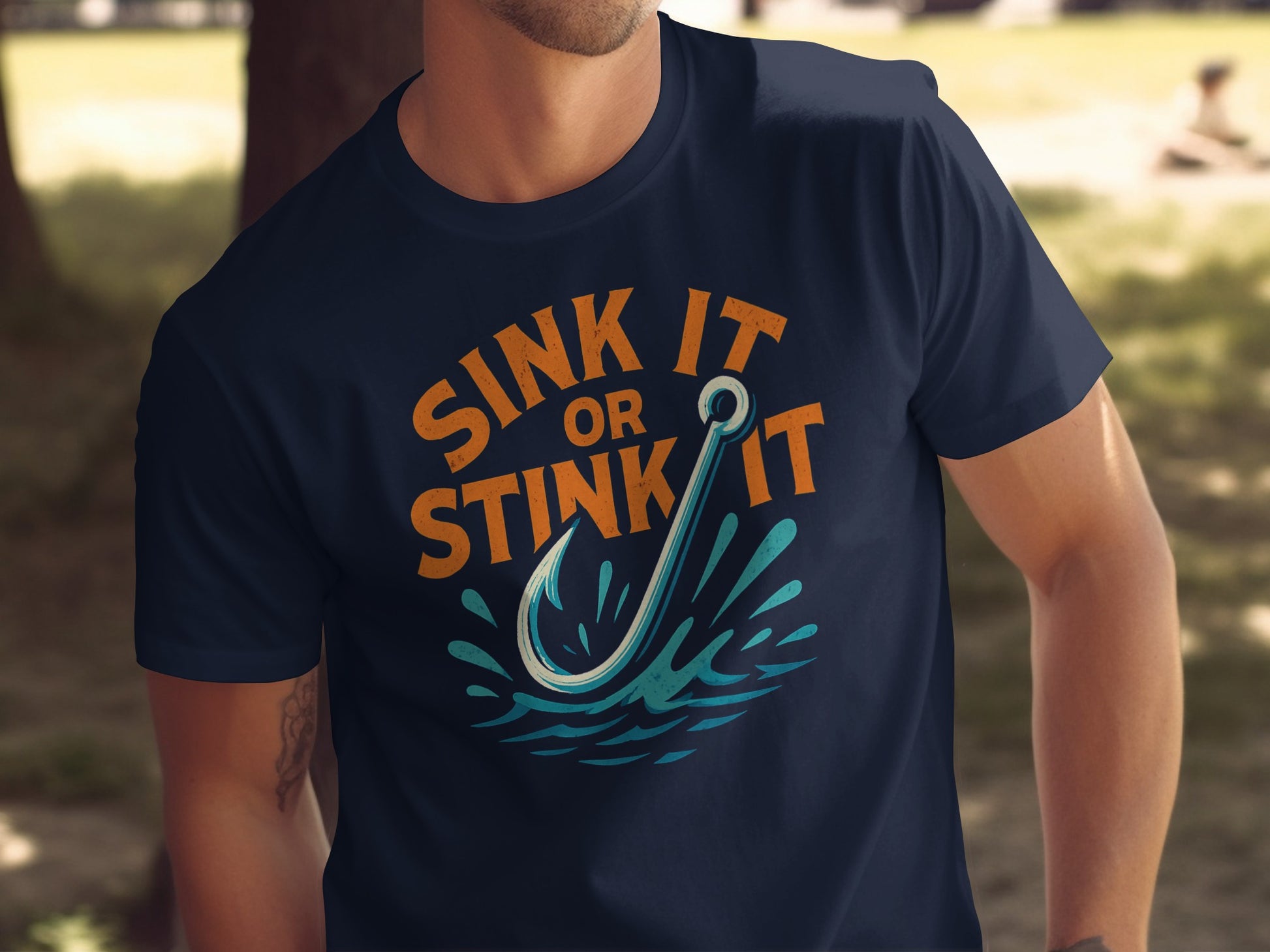 Sink It Or Stink It Graphic Tee Shirt product type