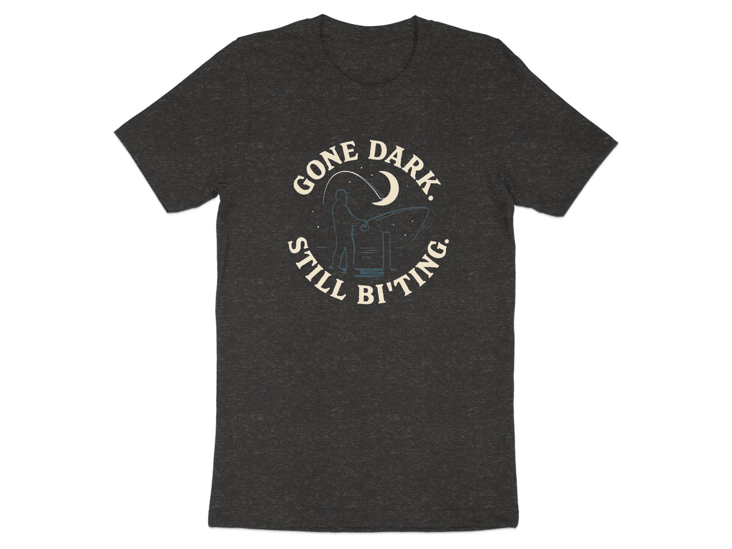 Gone Dark Still Biting Graphic Tee Shirt product type
