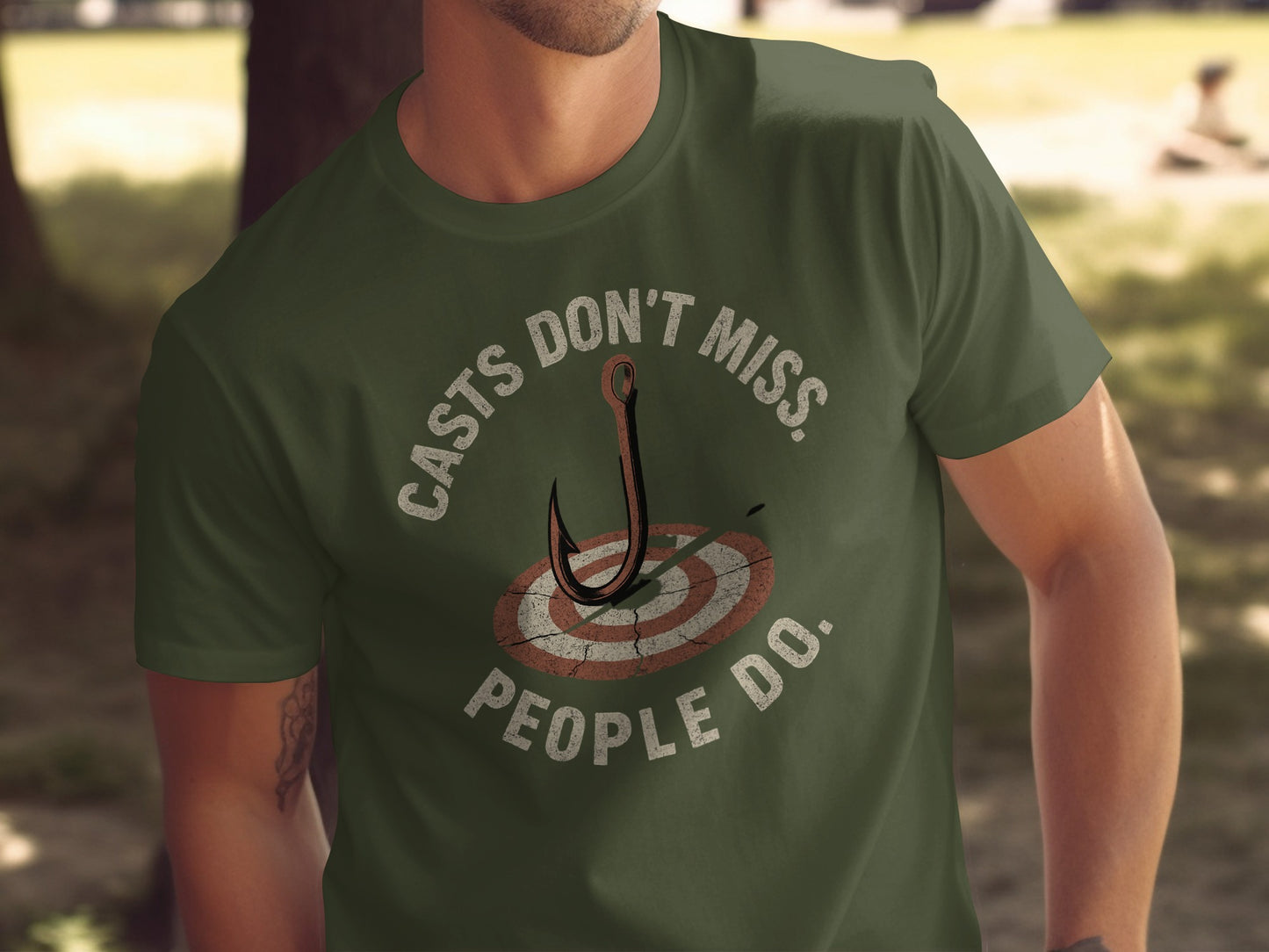 Casts Don't Miss People Do Graphic T-Shirt product