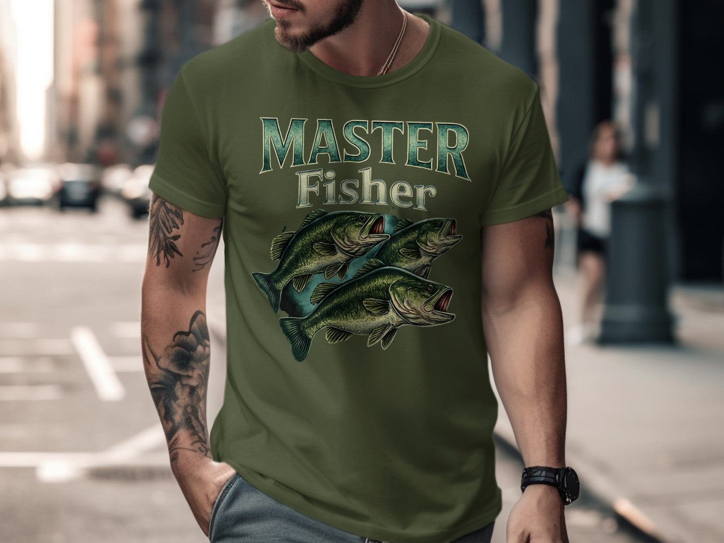 Master Fisher Graphic Tee Casual Wear Product