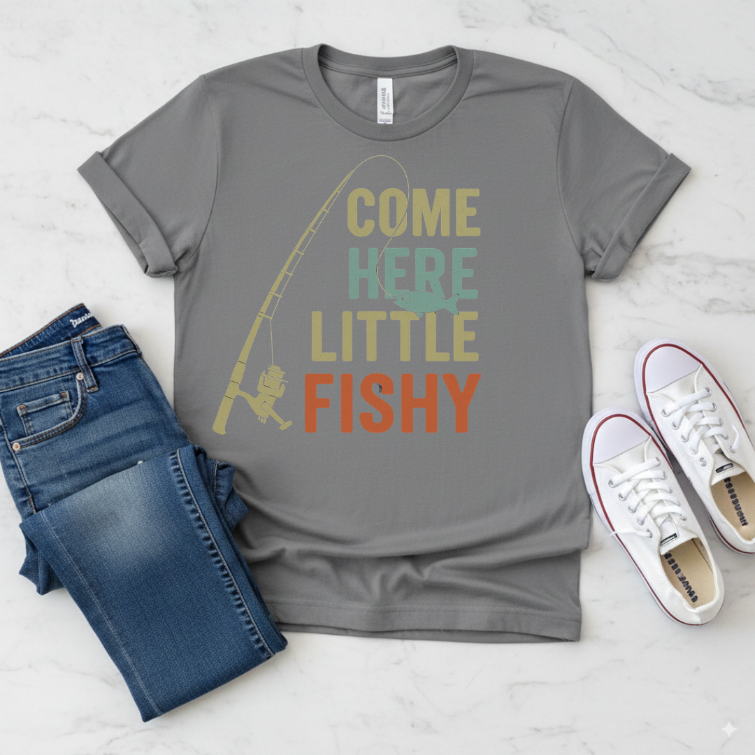 Come Here Little Fishy Graphic T-Shirt product