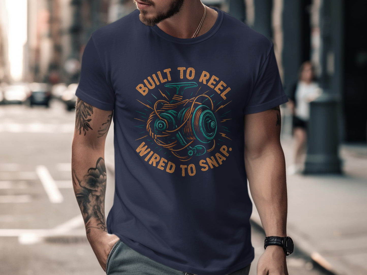 Built to Reel Wired to Snap Graphic T-shirt product type