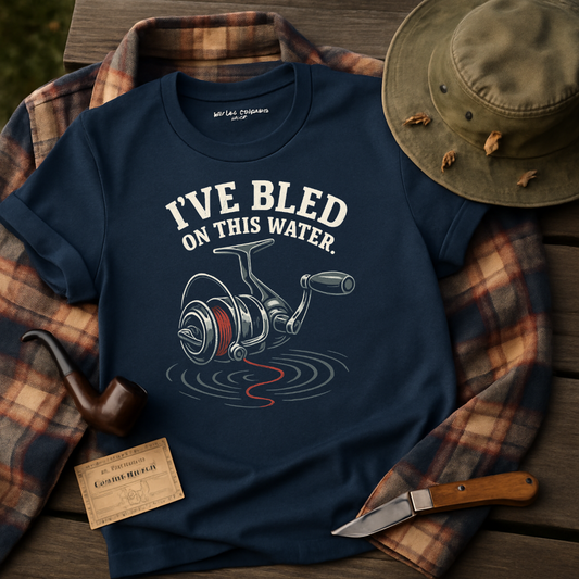 I've Bled On This Water Fishing Shirt product type