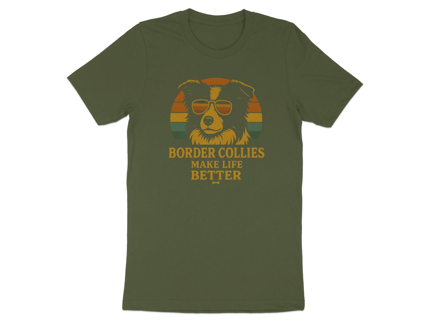 Border Collies Make Life Better Graphic T-Shirt
