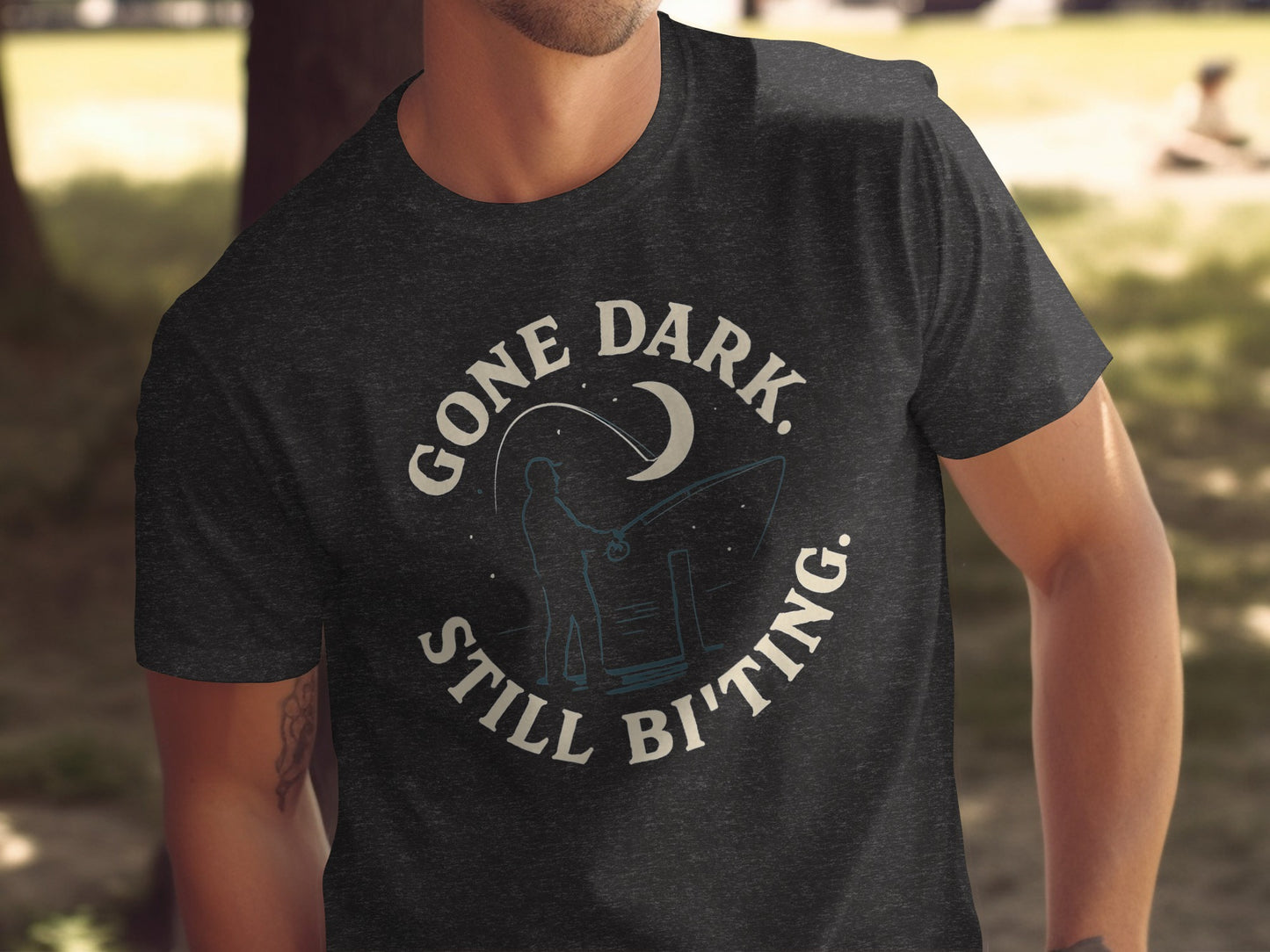 Gone Dark Still Biting Graphic T-Shirt product