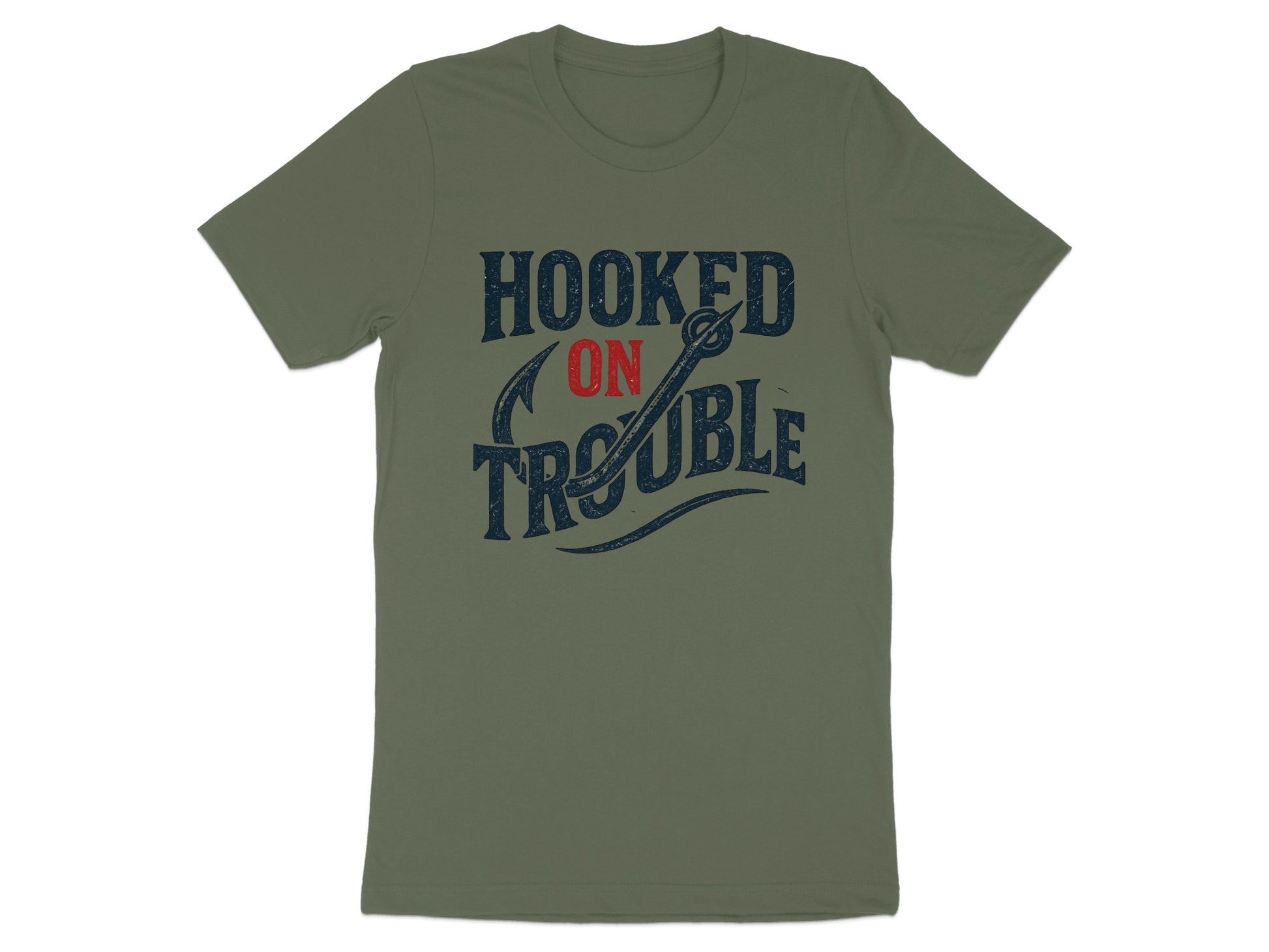 Hooked on Trouble Graphic T-shirt product type