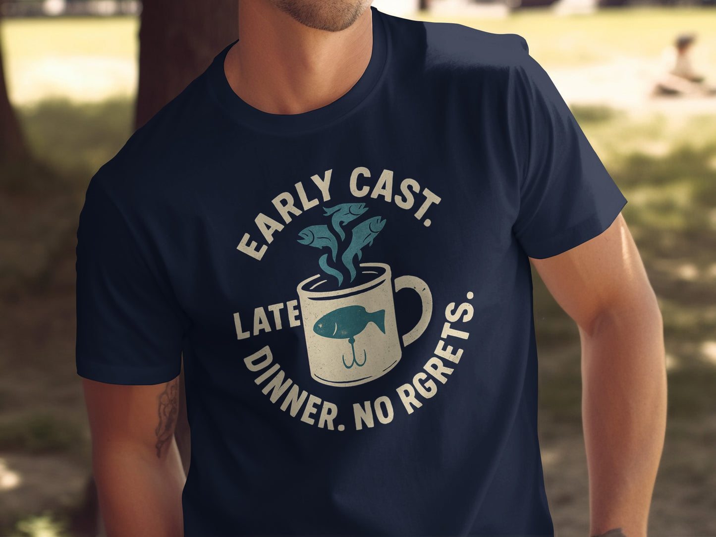 Early Cast Late Dinner No Rgrets T-Shirt product