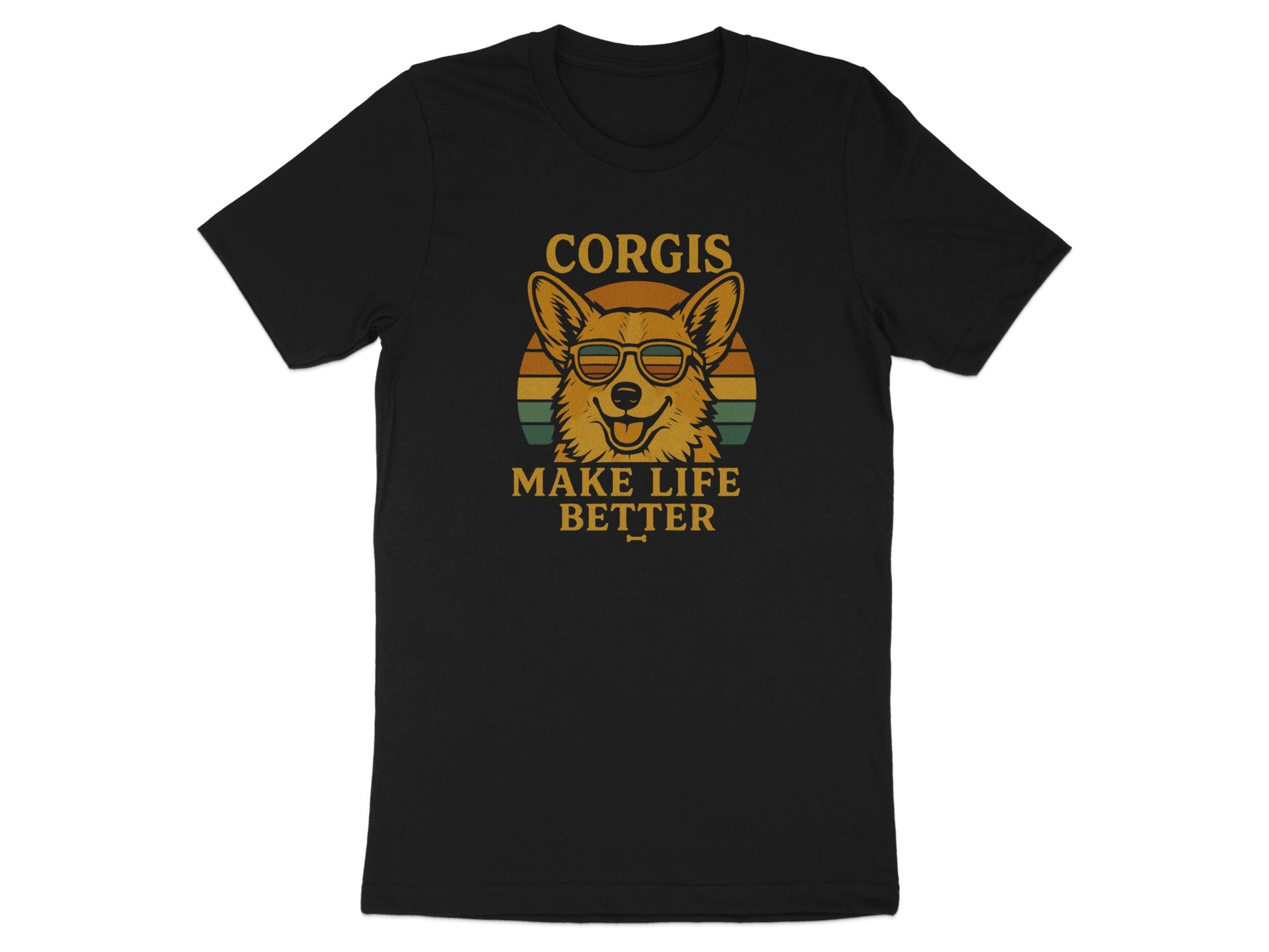 Corgis Make Life Better Graphic T-shirt Product