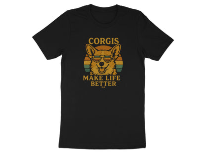 Corgis Make Life Better Graphic T-shirt Product