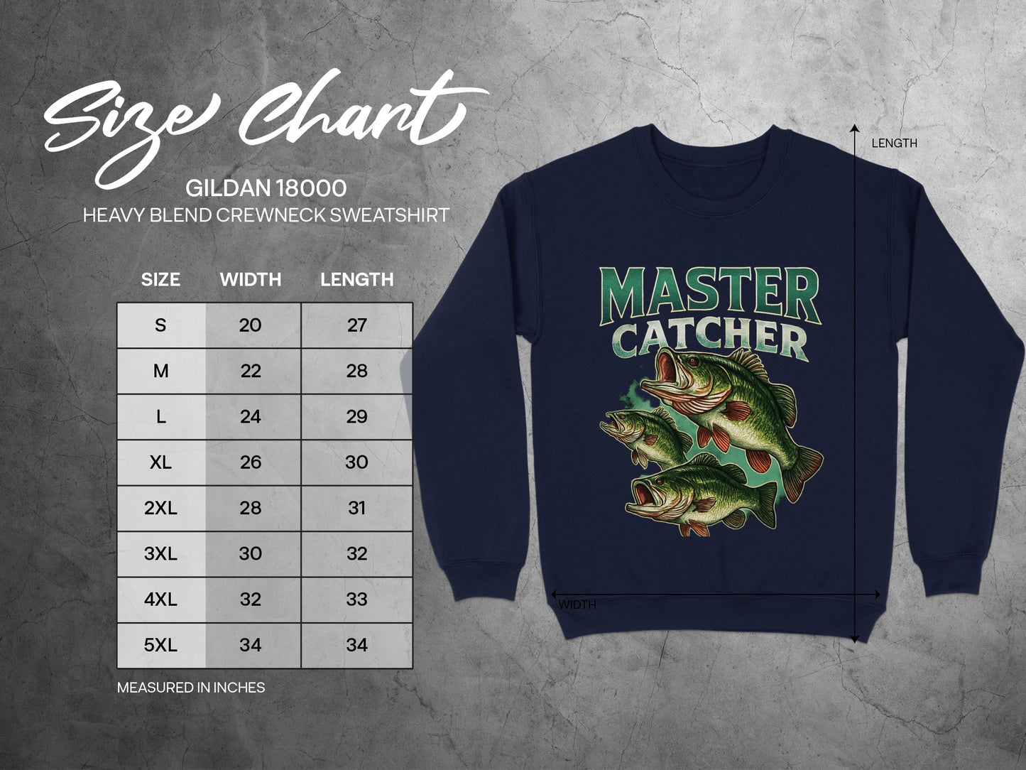 Master Catcher Heavy Blend Crewneck Sweatshirt product type