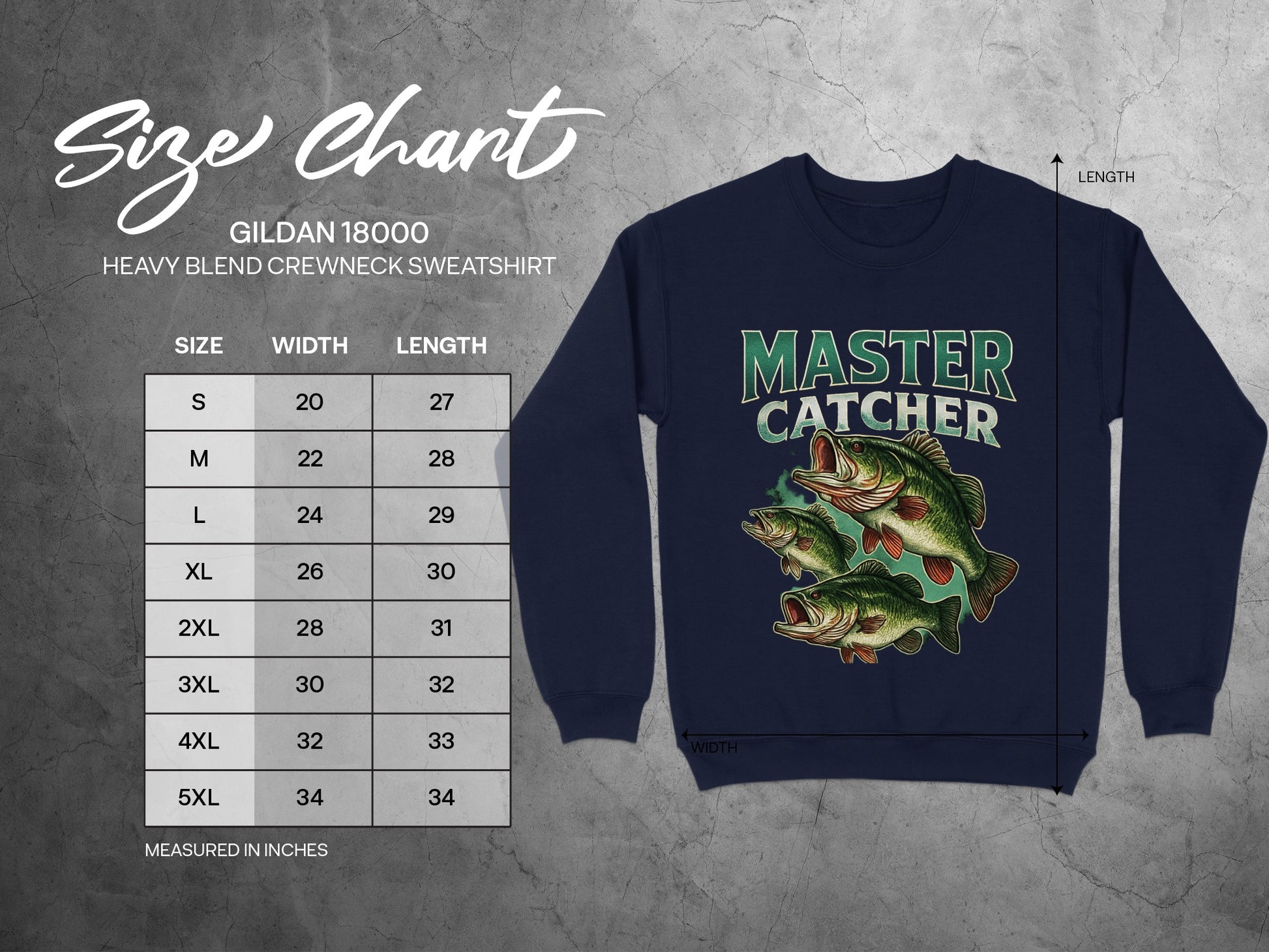Master Catcher Heavy Blend Crewneck Sweatshirt product type