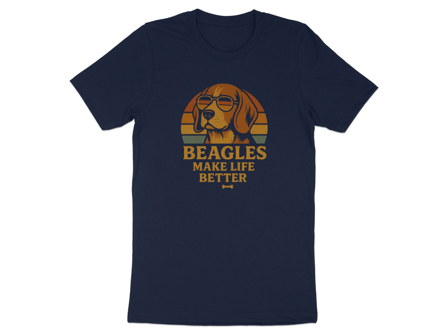 Beagles Make Life Better Graphic T-shirt