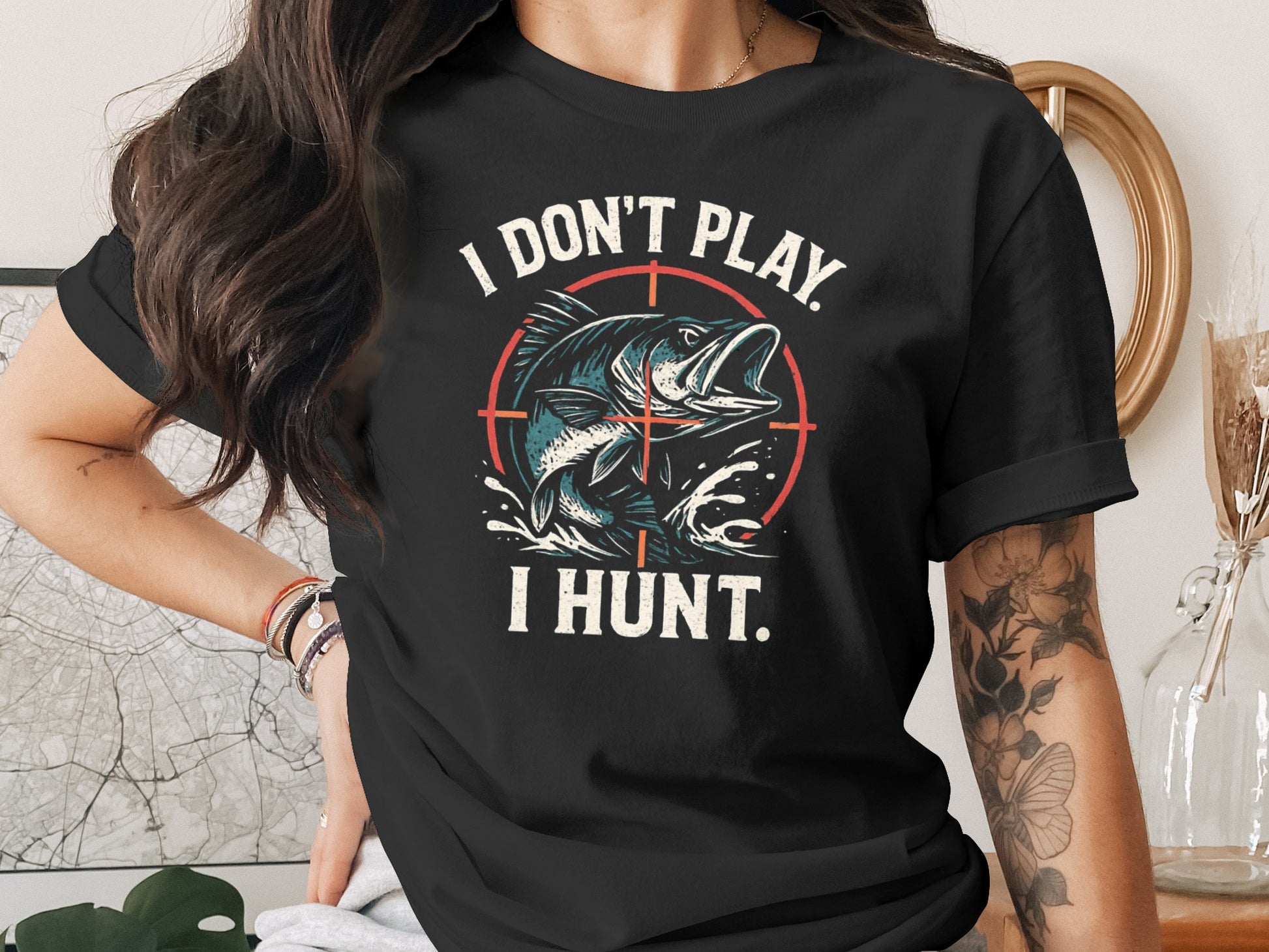 I Don't Play I Hunt Graphic T-shirt product type