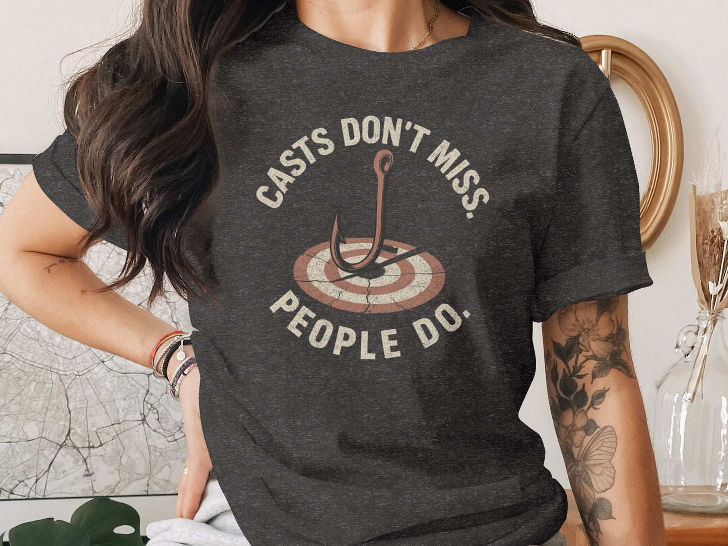Casts Don't Miss People Do Graphic Tee product