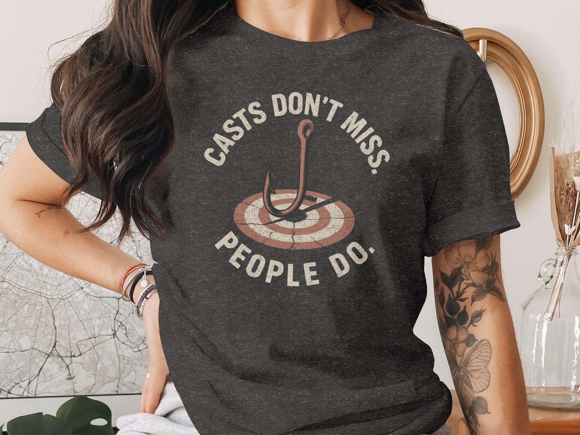 Casts Don't Miss People Do Graphic Tee product
