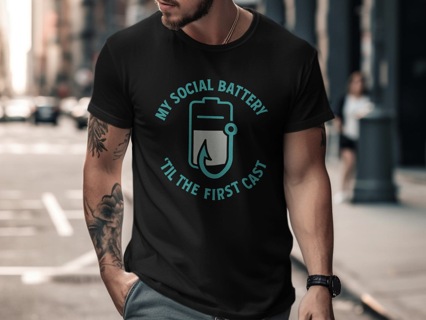 My Social Battery Til The First Cast T-shirt product