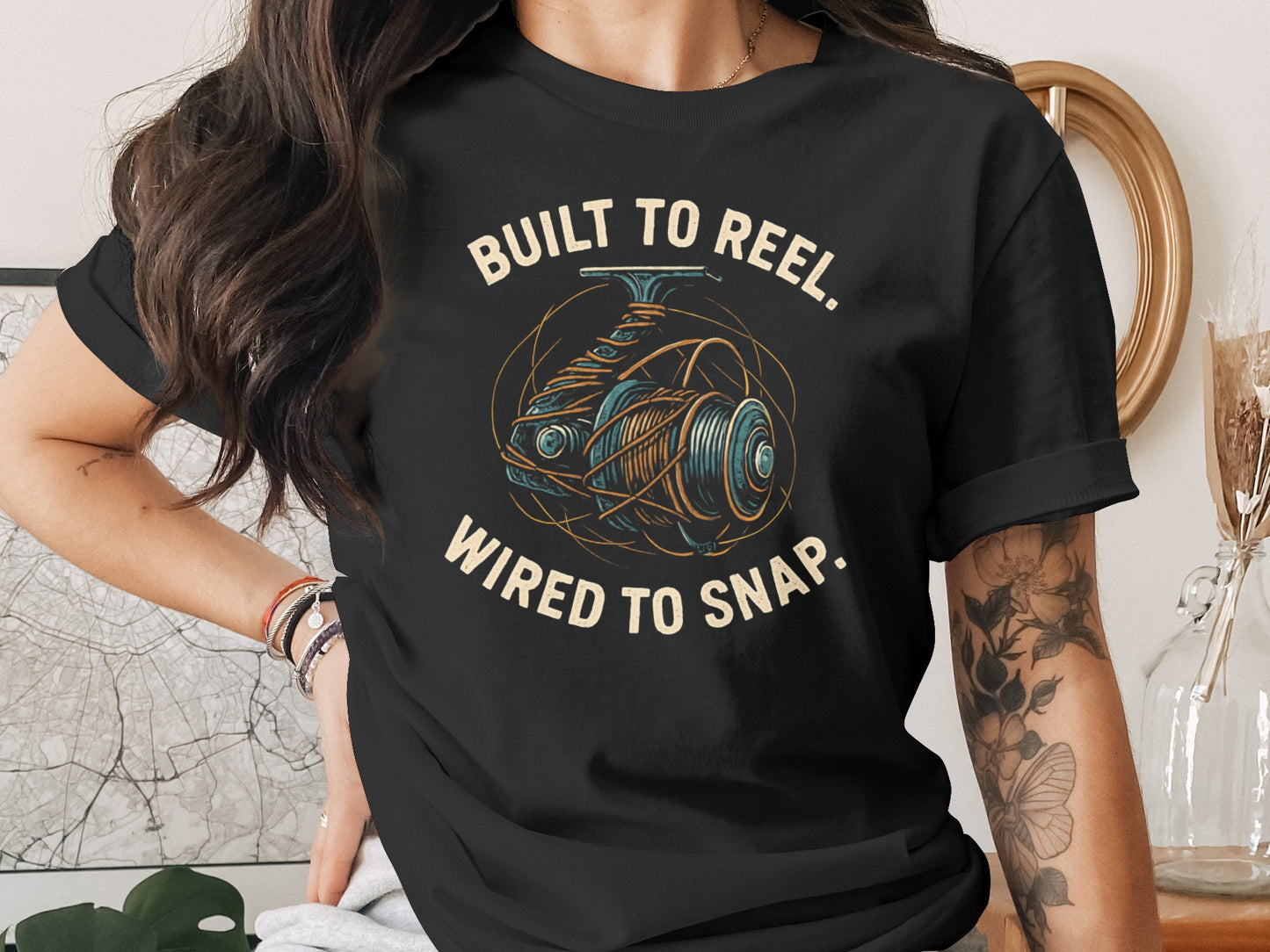 Built to Reel Wired to Snap Graphic T-Shirt product type