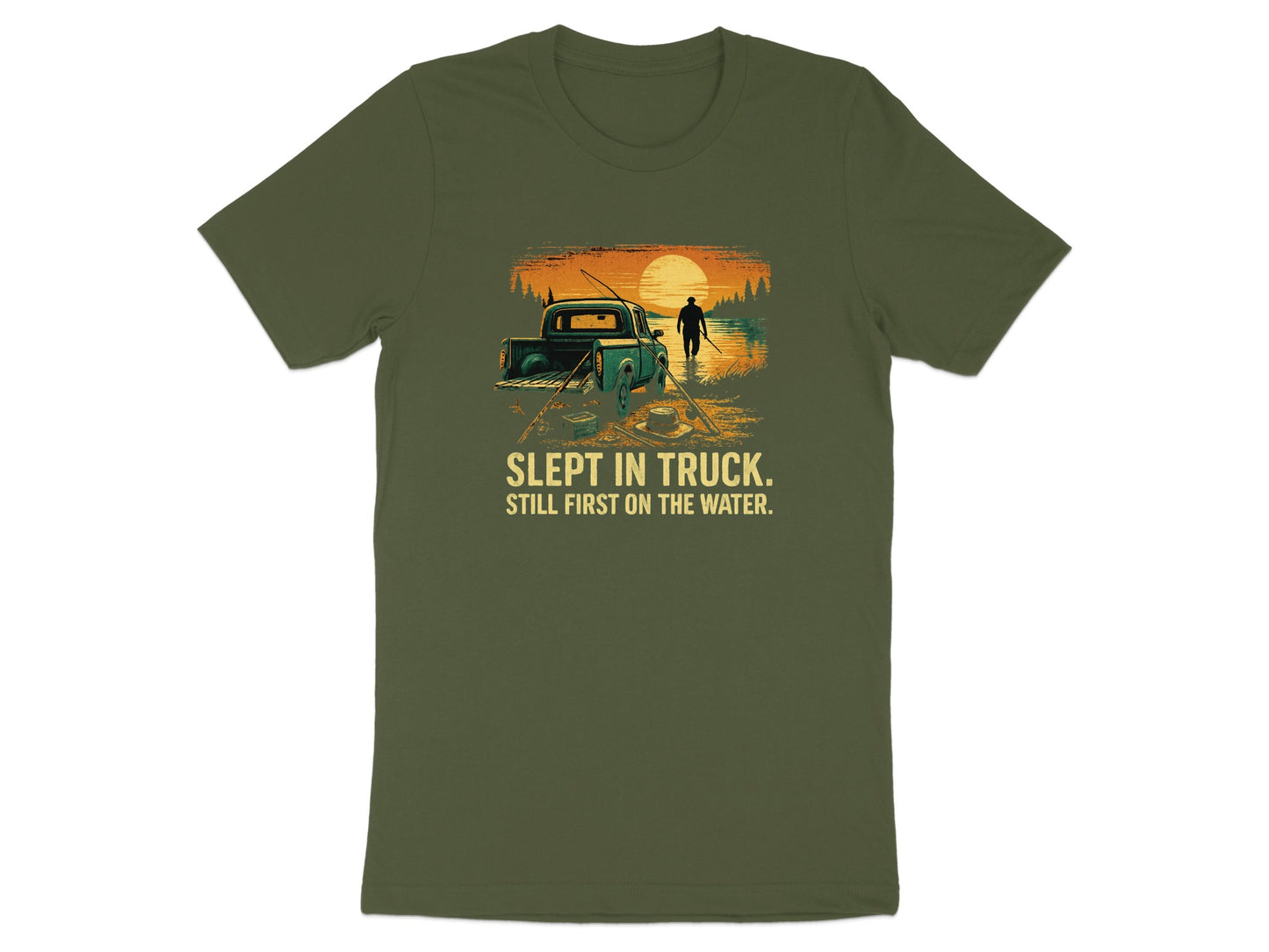 Slept In Truck Still First On The Water product type