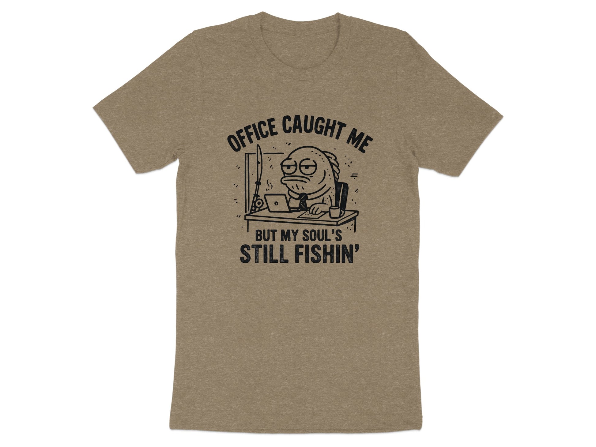 Office Caught Me But My Soul's Still Fishin' product