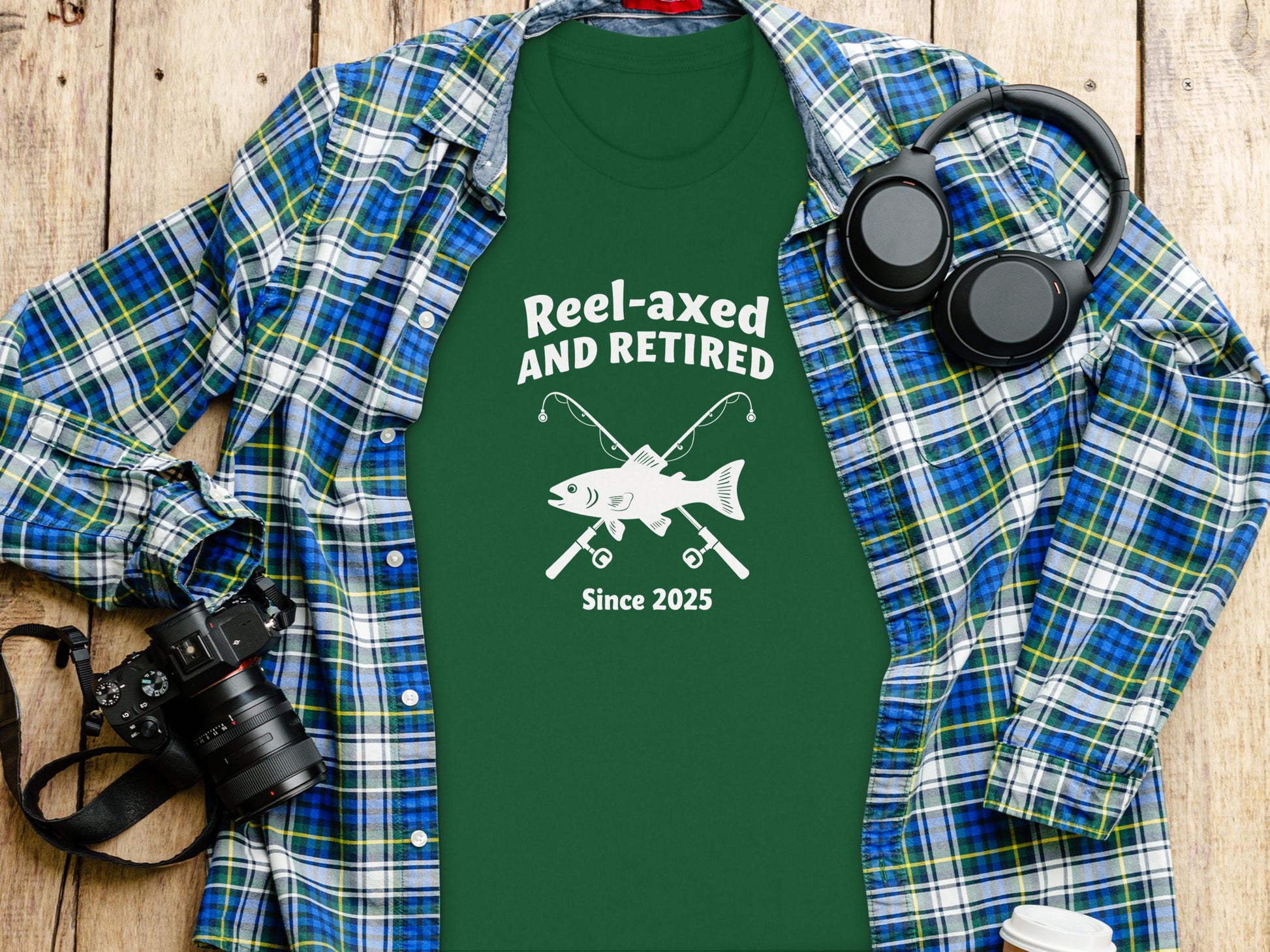 Reel-axed and Retired Fishing Since 2025 product type