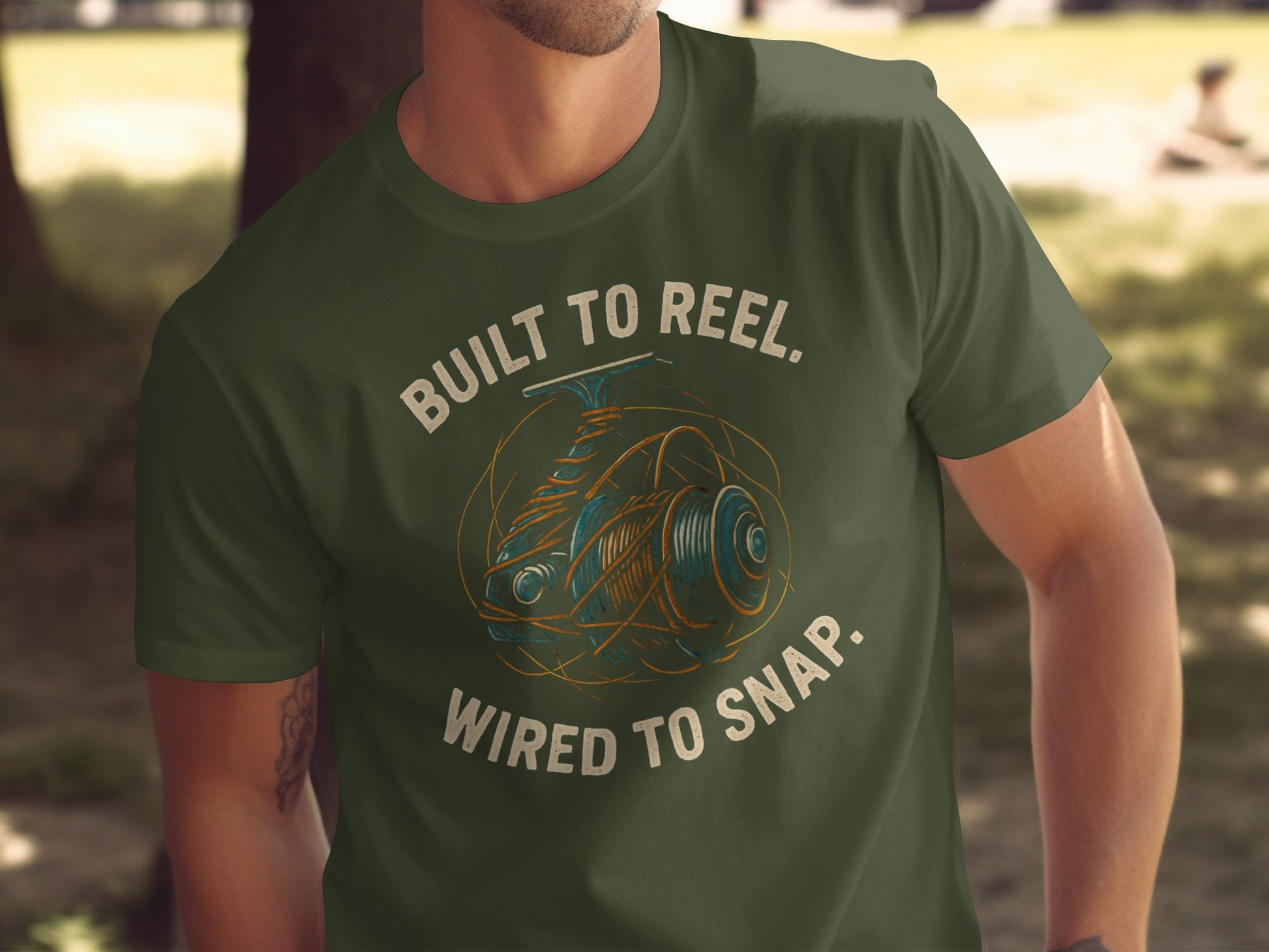 Built to Reel Wired to Snap Graphic T-Shirt product type