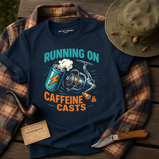 Running on Caffeine Casts Vintage Graphic T-shirt product type