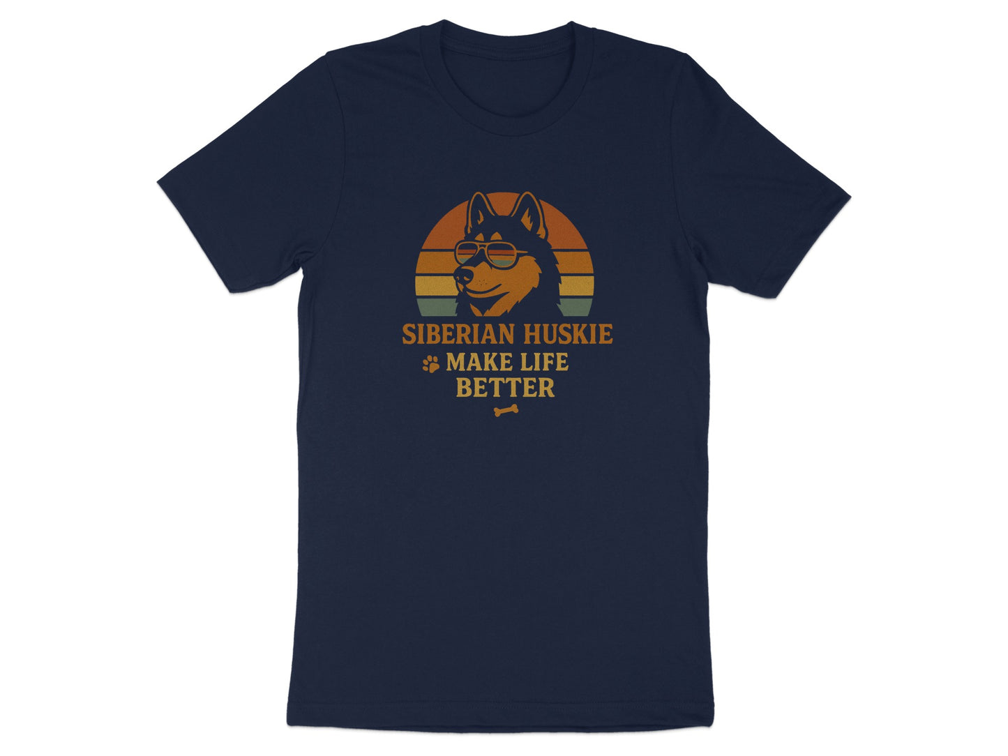 Siberian Huskie Make Life Better T-Shirt product