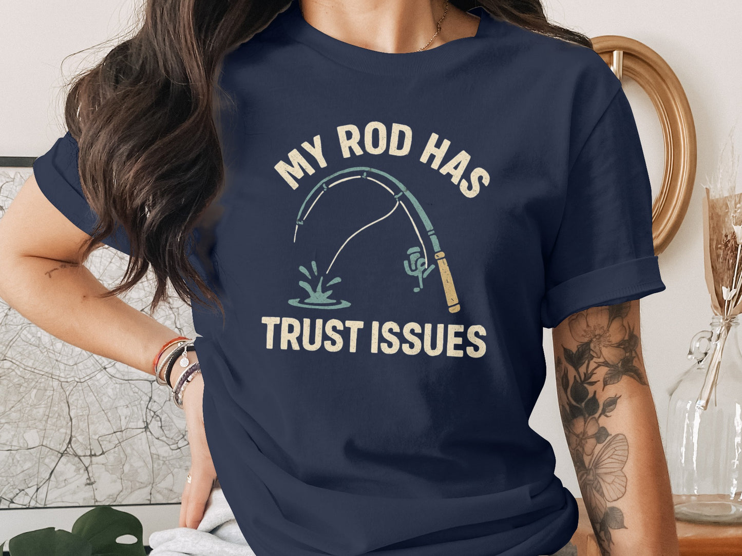 My Rod Has Trust Issues Graphic T-Shirt product type