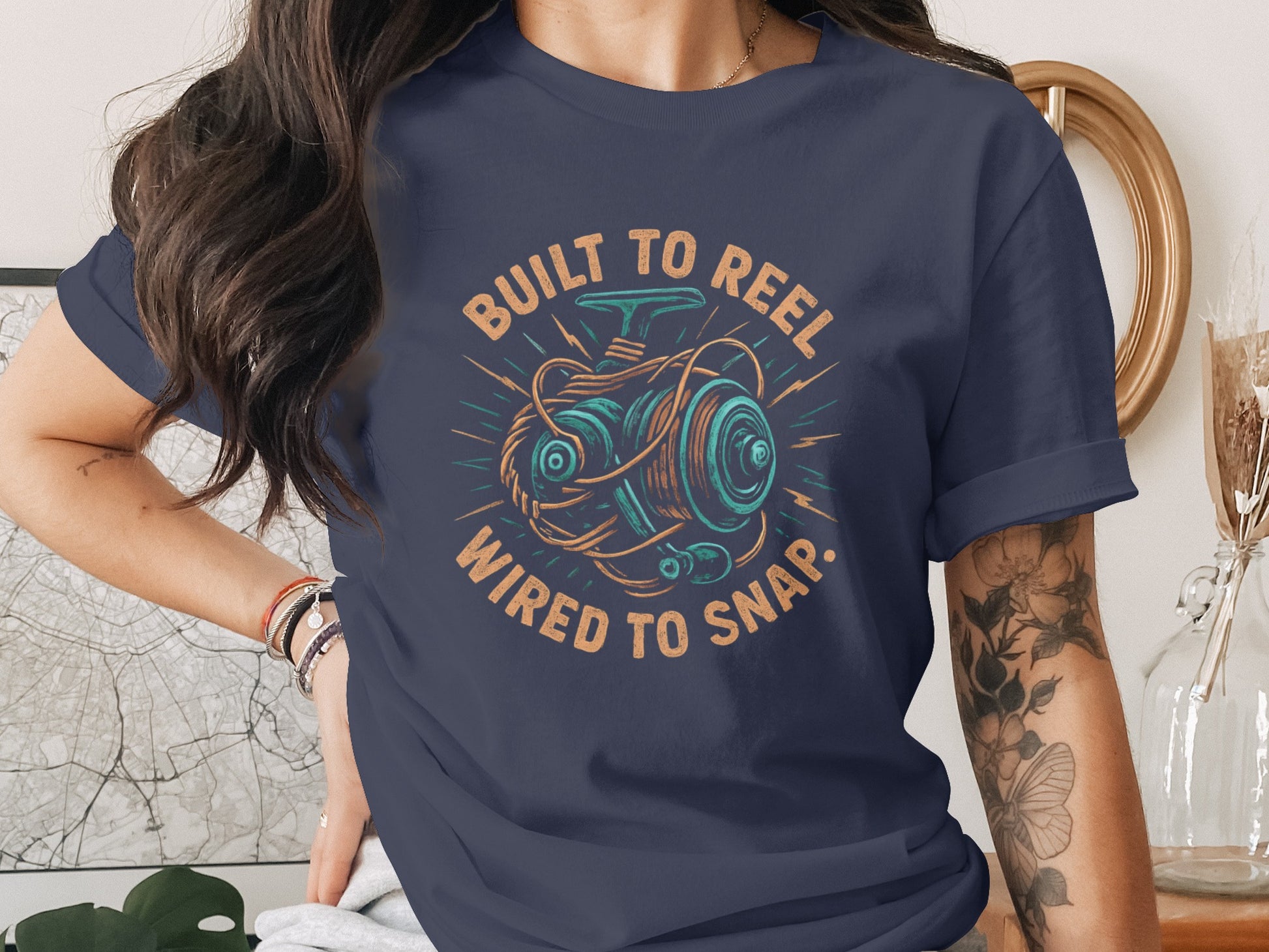 Built to Reel Wired to Snap Graphic T-shirt product type