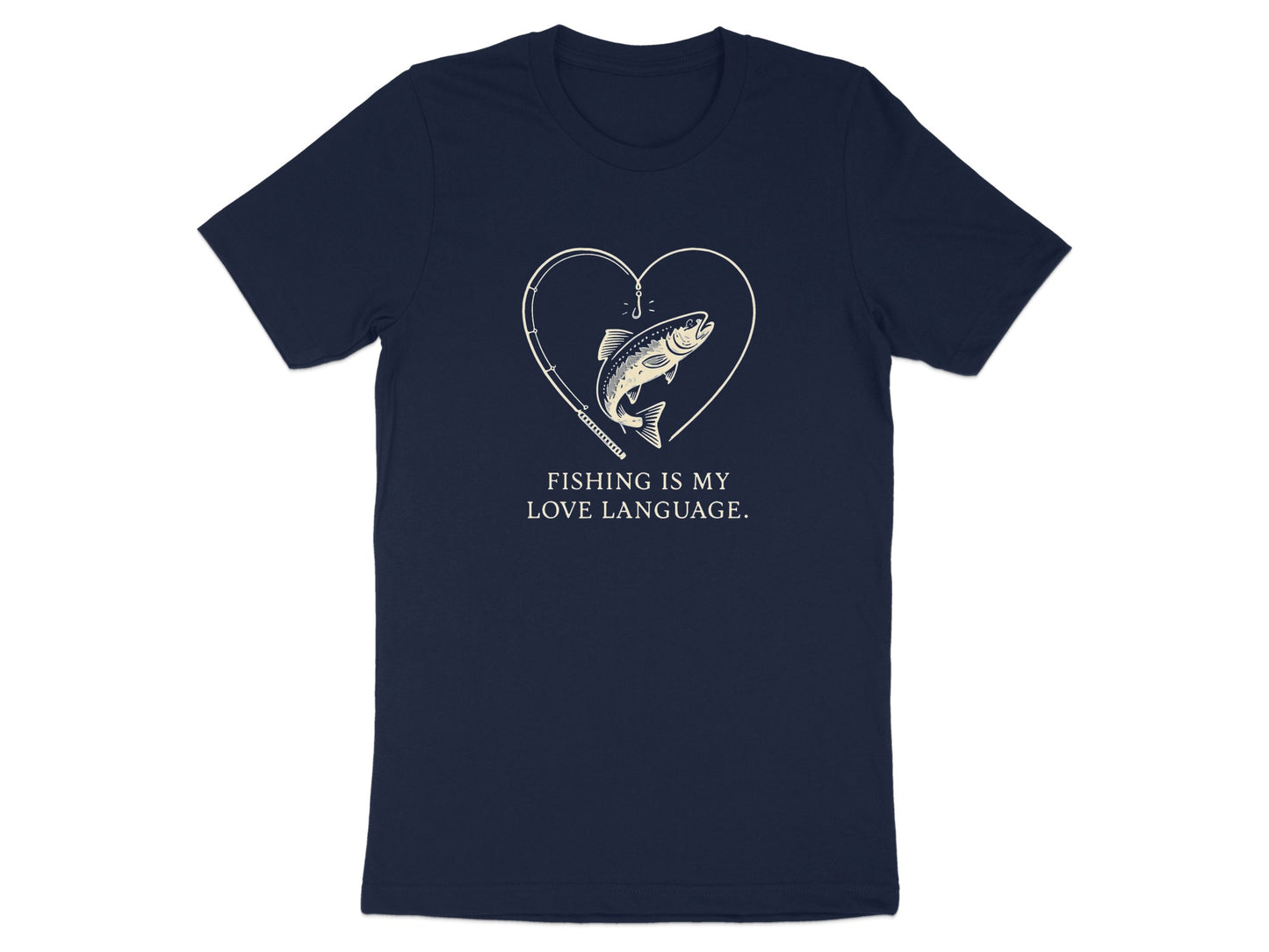 Fishing Is My Love Language Graphic T-Shirt product type