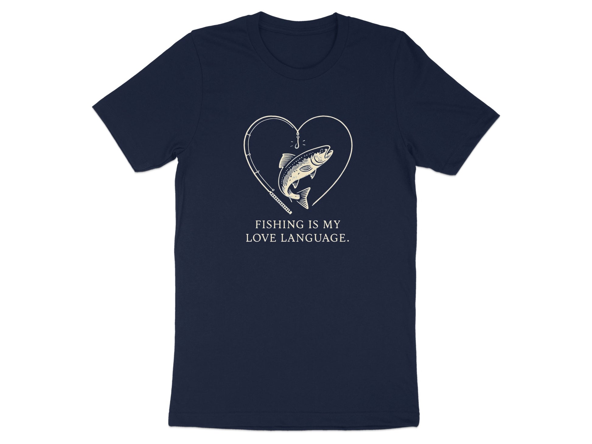 Fishing Is My Love Language Graphic T-Shirt product type