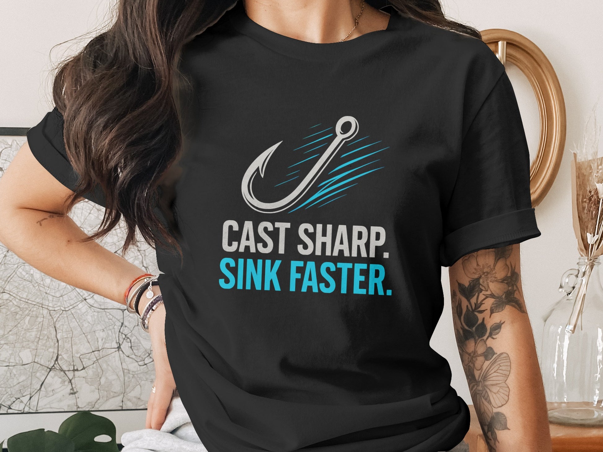 Cast Sharp Sink Faster Graphic Tee Shirt product type