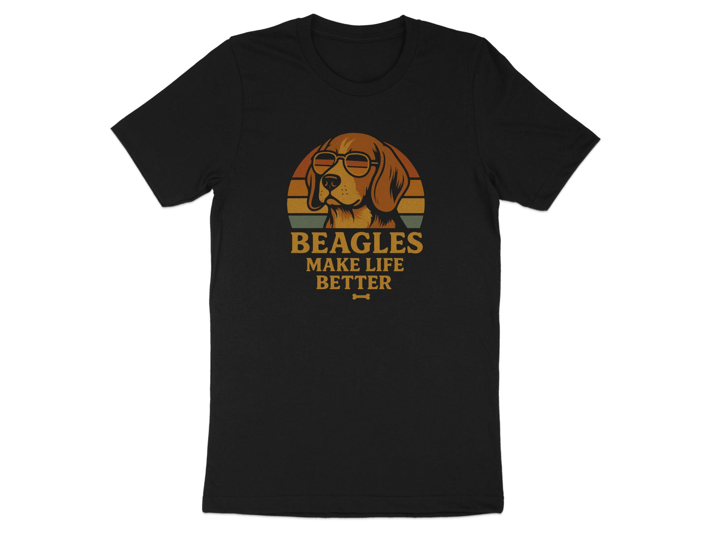 Beagles Make Life Better Graphic T-Shirt