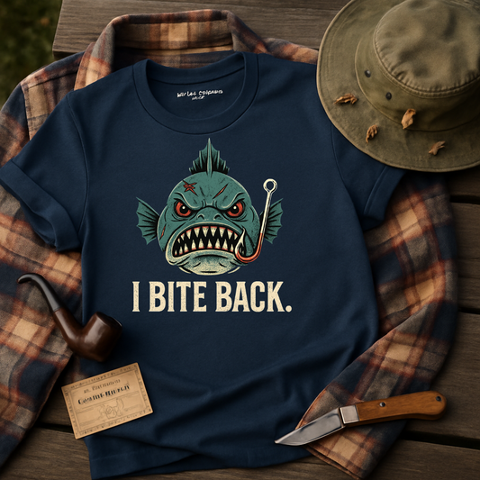 I Bite Back Printed Graphic Tee Shirt product