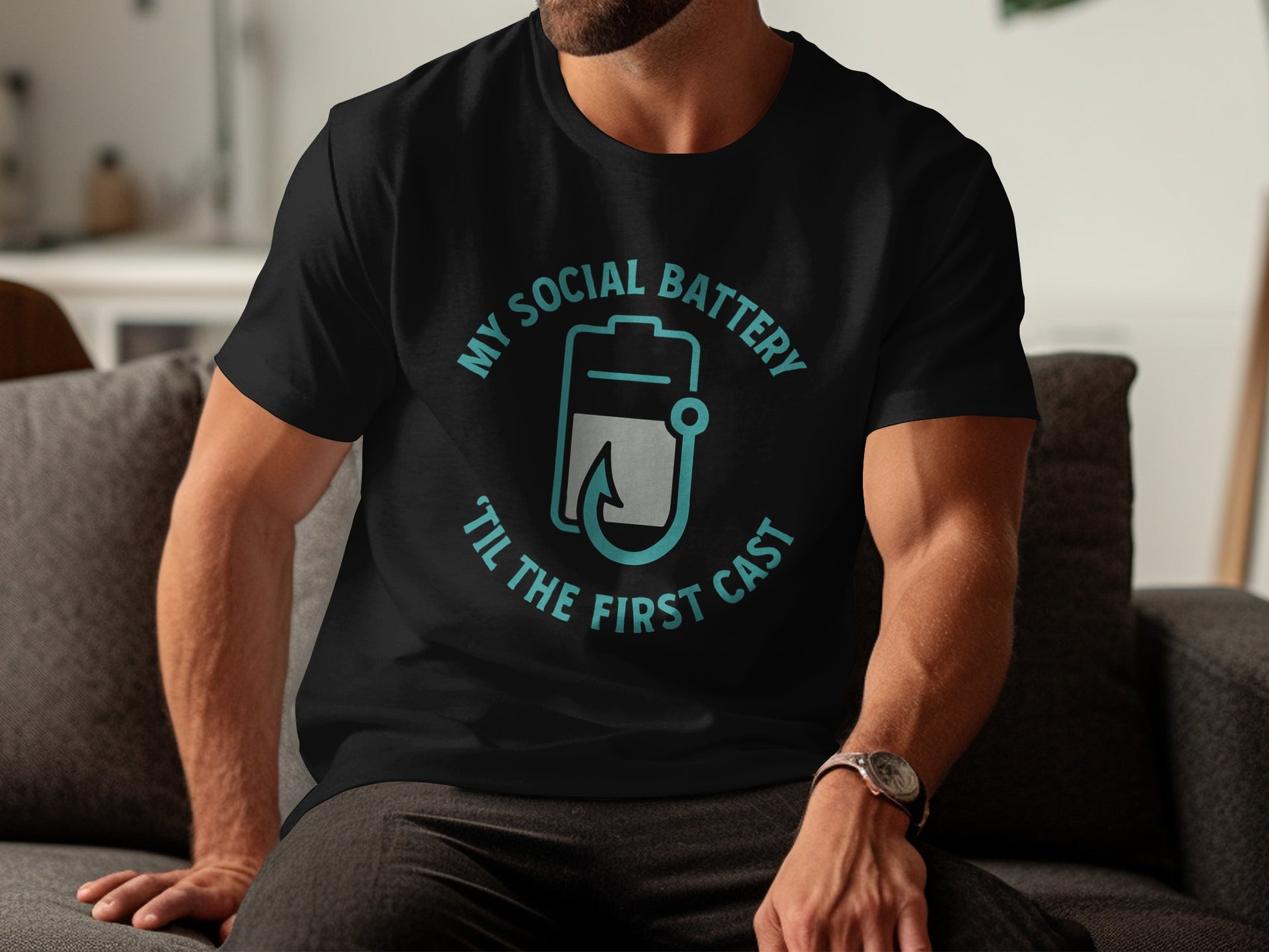 My Social Battery 'Til The First Cast Shirt product type