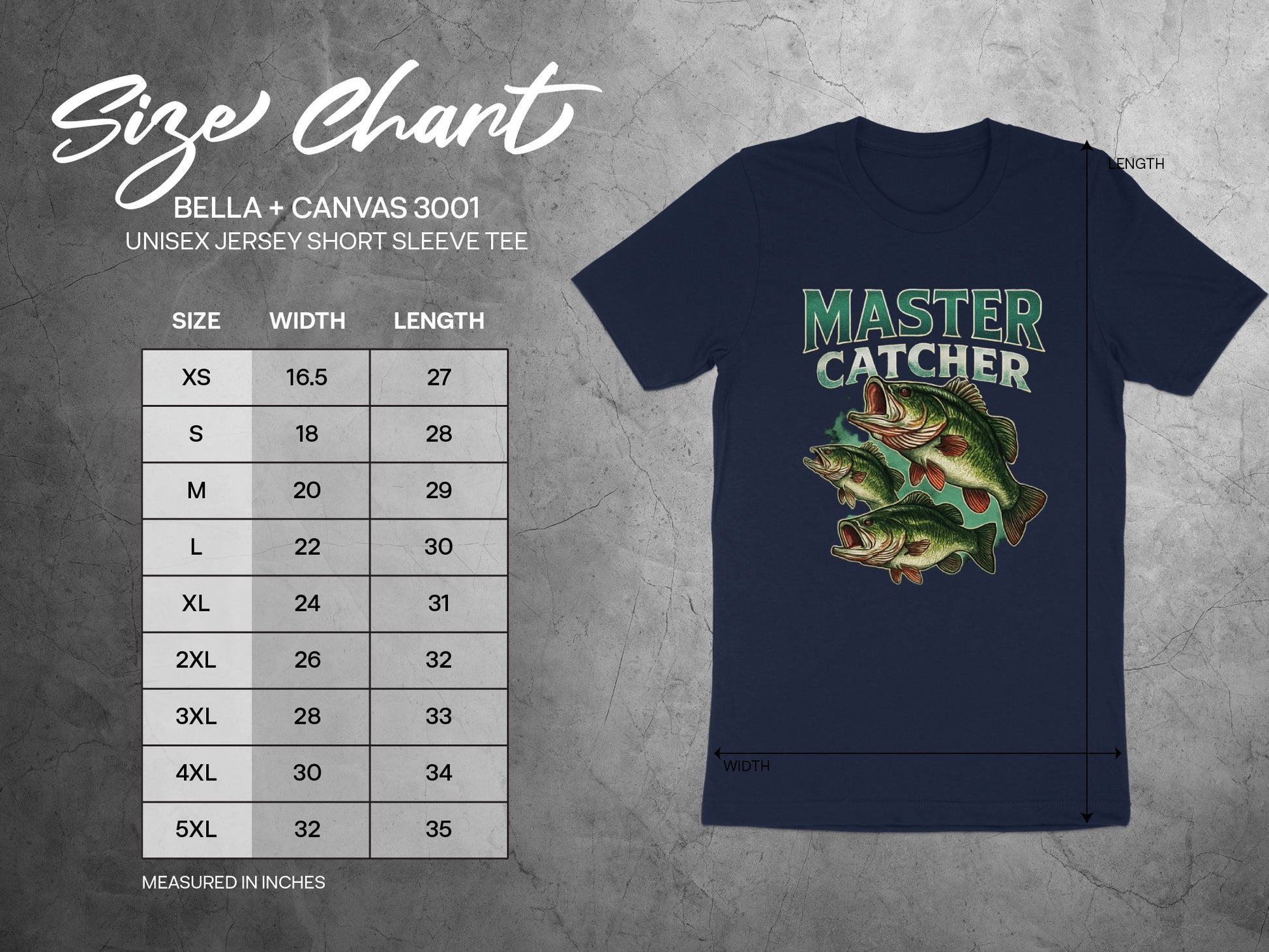 Master Catcher Graphic T-Shirt for Fishing Enthusiasts