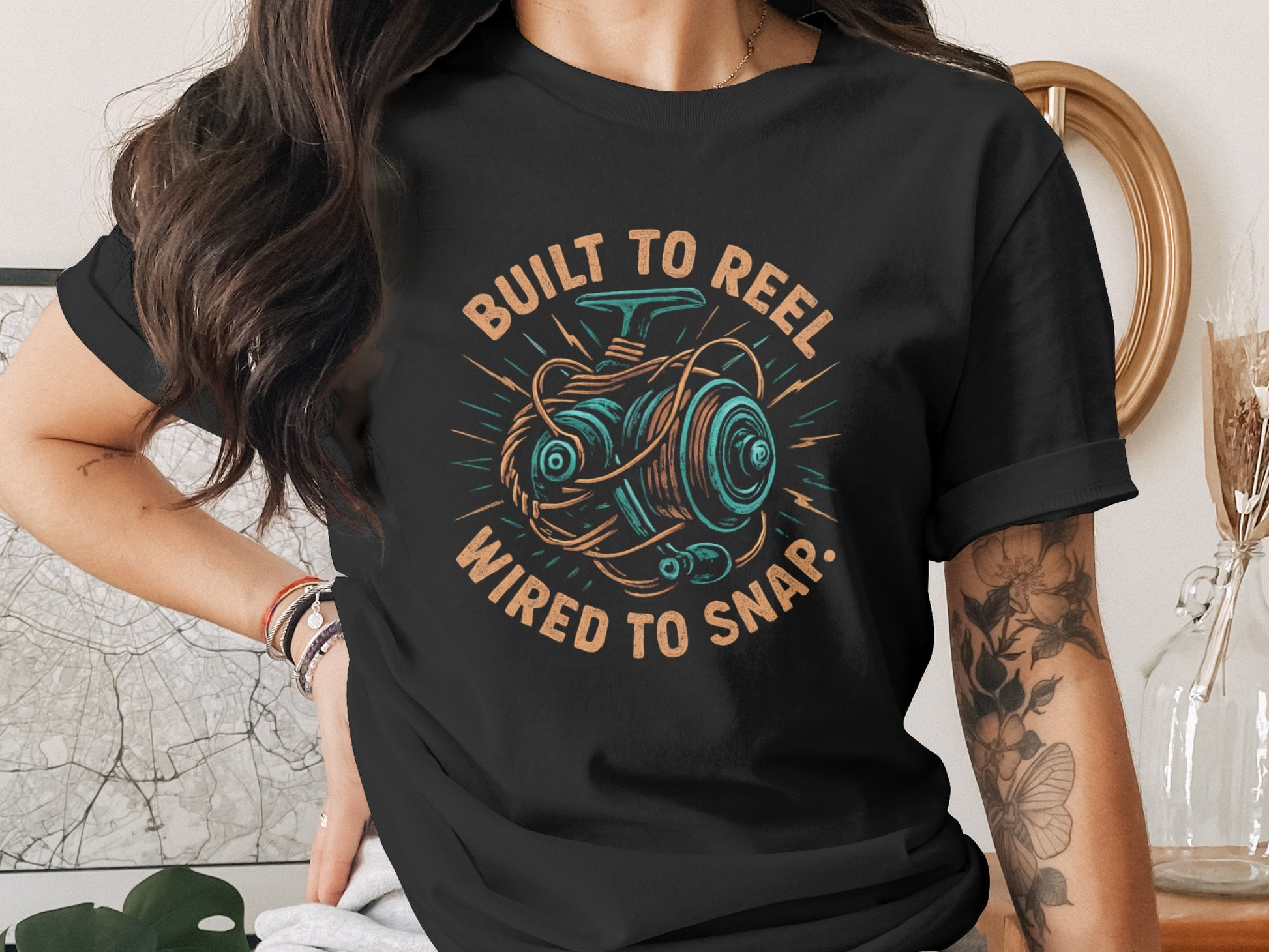 Built to Reel Wired to Snap Graphic T-Shirt product type