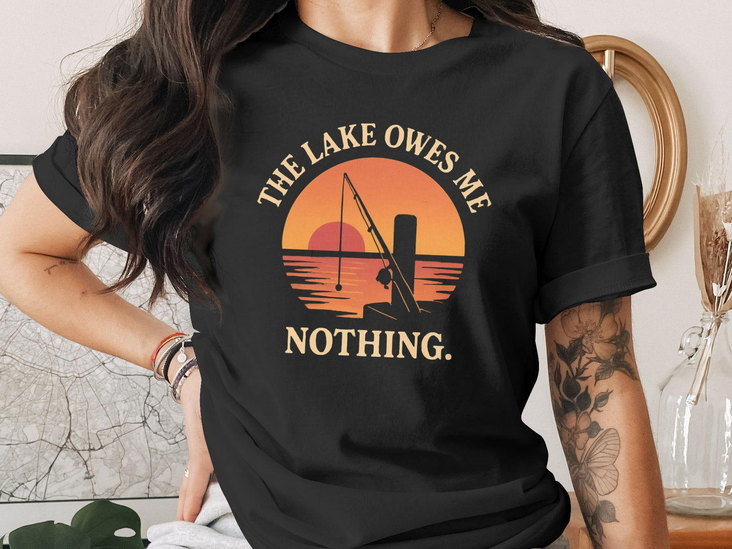 The Lake Owes Me Nothing Graphic Tee product type