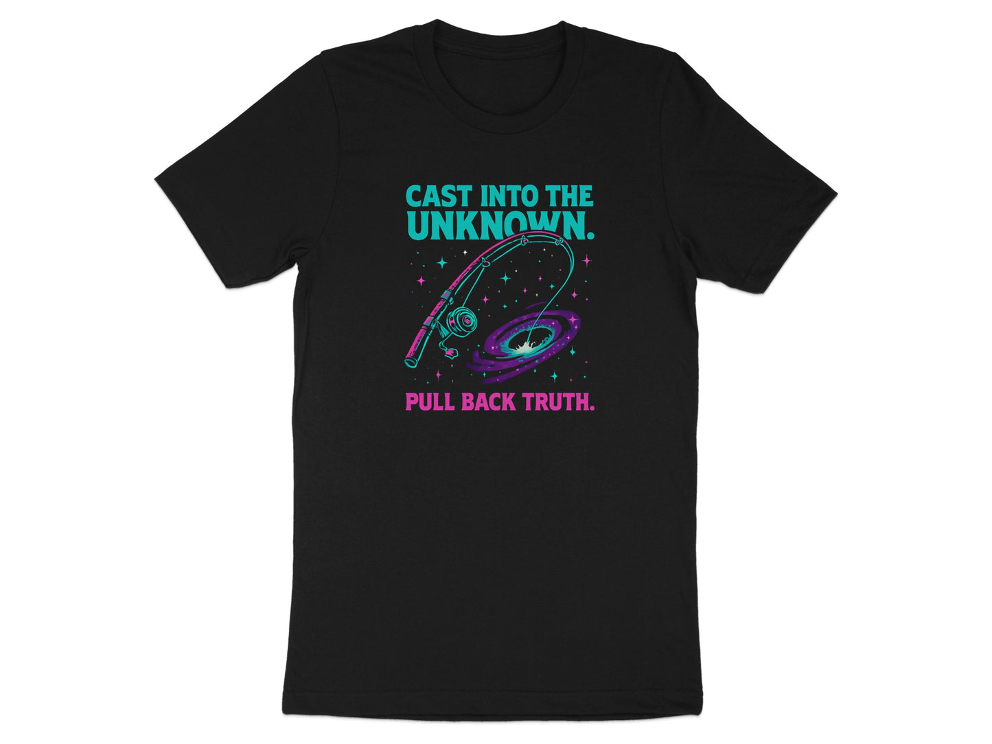 Cast Into The Unknown Fishing T-Shirt product type