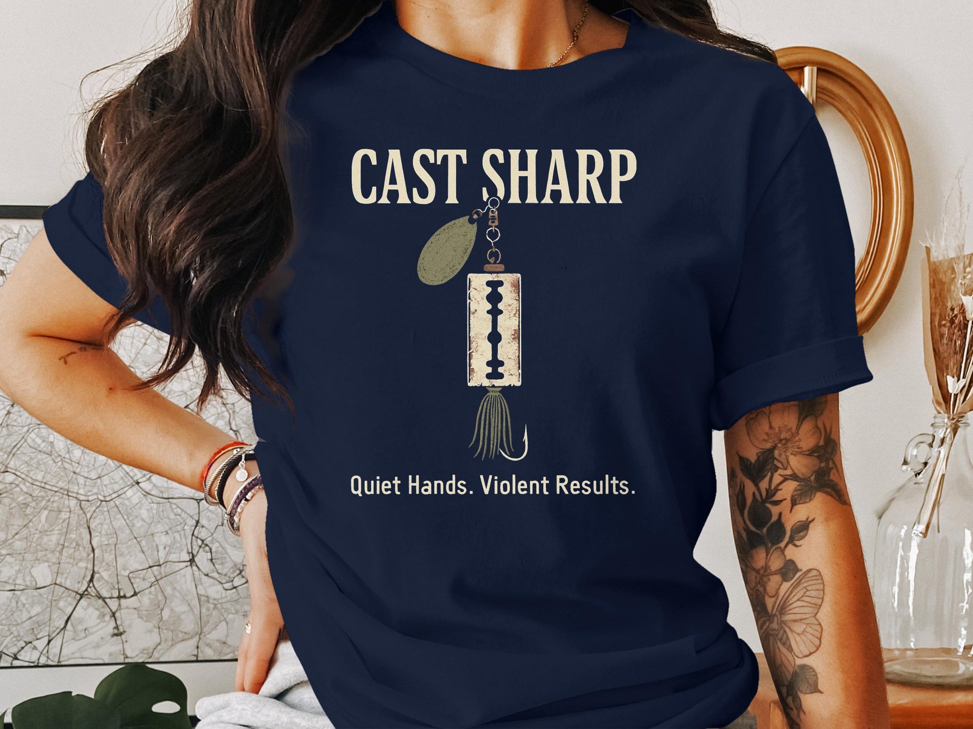 Cast Sharp Quiet Hands Violent Results shirt product type