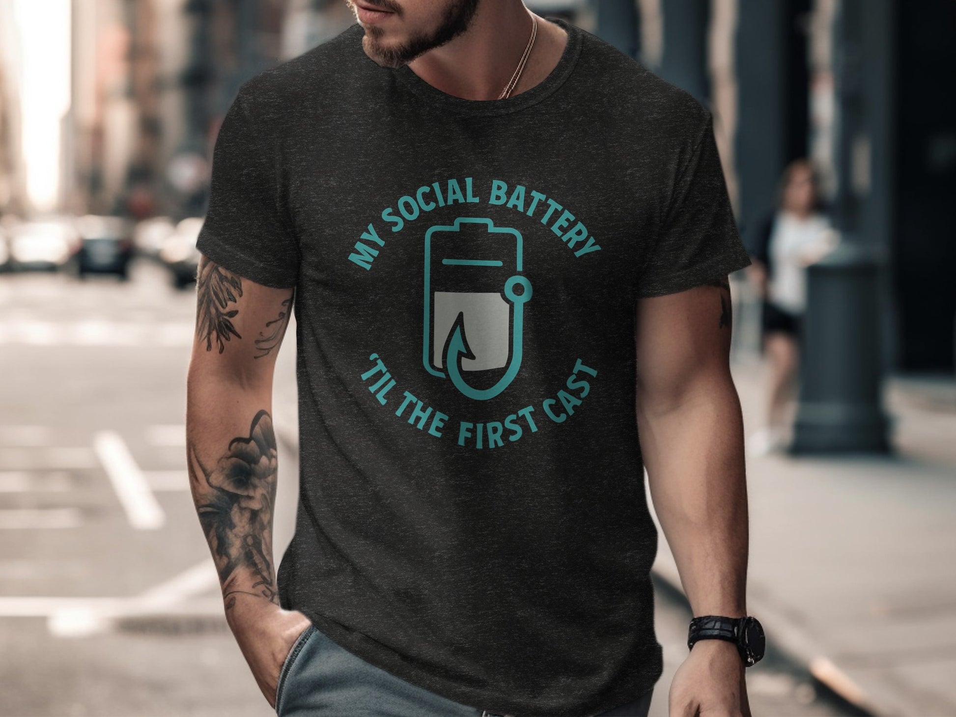 My Social Battery Til The First Cast T-Shirt product