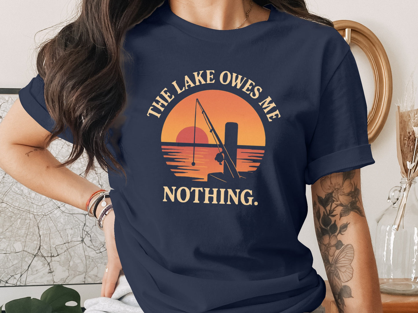 The Lake Owes Me Nothing Graphic Tee product type