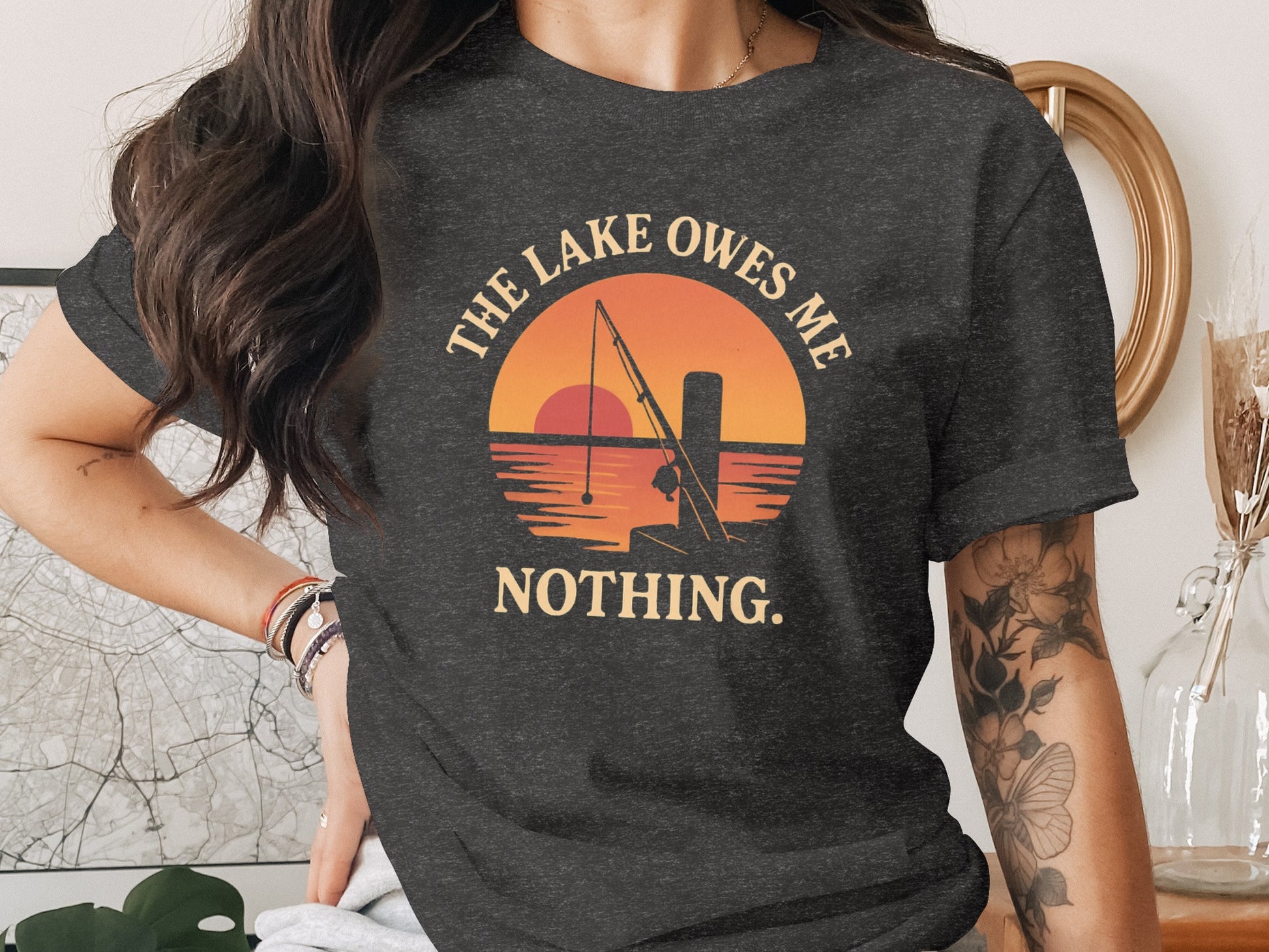 The Lake Owes Me Nothing Graphic Tee product